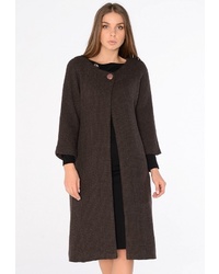 Женское темно-коричневое пальто от Katerina Bleska & Tamara Savin