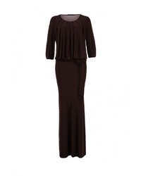 Темно-коричневое платье от MadaM T