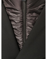 Мужское темно-коричневое шерстяное пальто от Herno