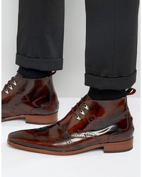 Темно-коричневые ботинки дезерты от Jeffery West