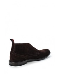 Мужские темно-коричневые ботинки от Hugo