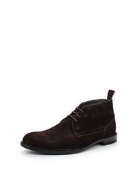 Мужские темно-коричневые ботинки от Hugo