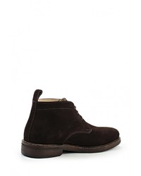 Мужские темно-коричневые ботинки от Paolo Vandini