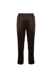 Женские темно-коричневые брюки-галифе от Haider Ackermann