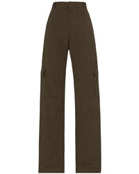 Темно-коричневые брюки карго от Bianca Saunders