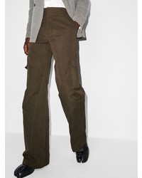 Темно-коричневые брюки карго от Bianca Saunders