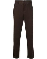 Темно-коричневые брюки чинос от Aspesi