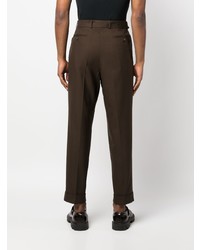 Темно-коричневые брюки чинос от Officine Generale