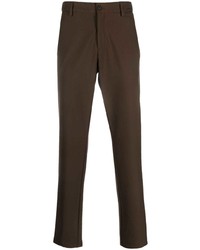 Темно-коричневые брюки чинос от BOSS
