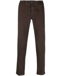 Темно-коричневые брюки чинос от Briglia 1949