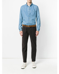 Темно-коричневые брюки чинос от Department 5