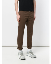Темно-коричневые брюки чинос от Department 5