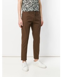 Темно-коричневые брюки чинос от Department 5