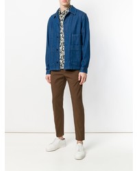 Темно-коричневые брюки чинос от Department 5