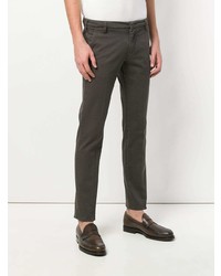Темно-коричневые брюки чинос от Entre Amis