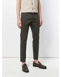 Темно-коричневые брюки чинос от Entre Amis