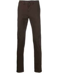 Темно-коричневые брюки чинос от Department 5