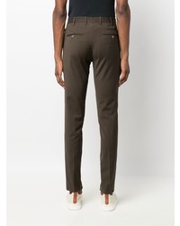 Темно-коричневые брюки чинос от PT TORINO