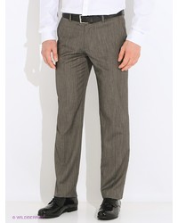 Темно-коричневые брюки чинос от Oodji