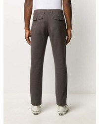 Темно-коричневые брюки чинос от Closed