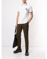 Темно-коричневые брюки чинос от Kent & Curwen