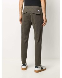 Темно-коричневые брюки чинос от Department 5