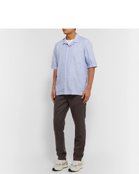 Темно-коричневые брюки чинос от De Bonne Facture