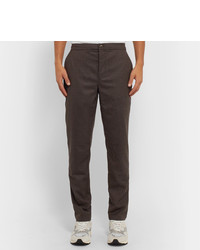 Темно-коричневые брюки чинос от De Bonne Facture