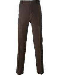 Мужские темно-коричневые брюки от Boglioli