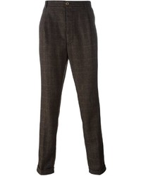 Мужские темно-коричневые брюки от Etro
