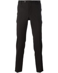 Мужские темно-коричневые брюки от Pt01
