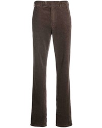 Темно-коричневые вельветовые брюки чинос от Aspesi