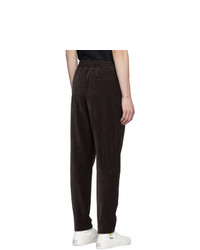 Темно-коричневые вельветовые брюки чинос от Harris Wharf London