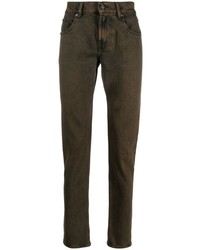 Мужские темно-коричневые джинсы от 7 For All Mankind