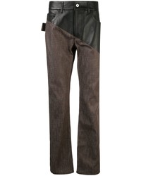 Мужские темно-коричневые джинсы от Bottega Veneta