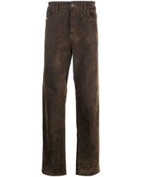 Мужские темно-коричневые джинсы от Diesel