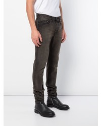 Мужские темно-коричневые джинсы от Yeezy