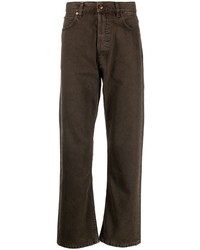 Мужские темно-коричневые джинсы от Haikure