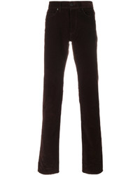 Мужские темно-коричневые джинсы от Lanvin