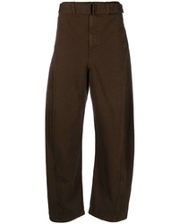 Мужские темно-коричневые джинсы от Lemaire