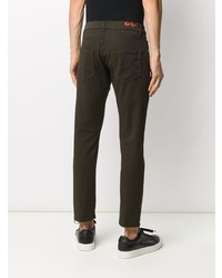 Мужские темно-коричневые джинсы от Dondup