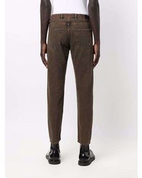 Мужские темно-коричневые джинсы от Eleventy