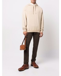 Мужские темно-коричневые джинсы от Pt05