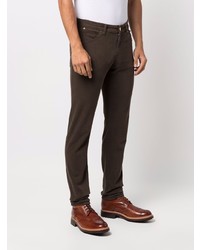 Мужские темно-коричневые джинсы от Pt05