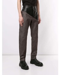 Мужские темно-коричневые джинсы от Bottega Veneta