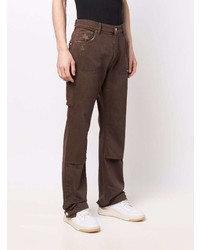 Мужские темно-коричневые джинсы от Amiri