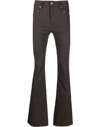 Мужские темно-коричневые джинсы от Rick Owens DRKSHDW
