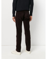 Мужские темно-коричневые джинсы от Lanvin