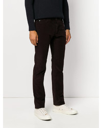 Мужские темно-коричневые джинсы от Lanvin