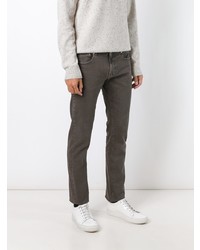 Мужские темно-коричневые джинсы от Pt05